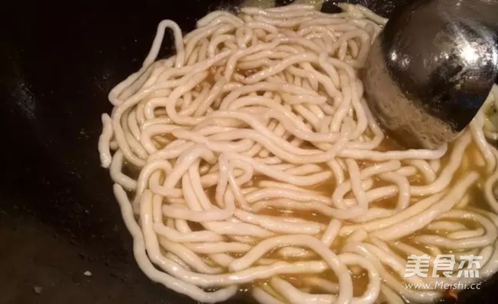 Large Slices of Beef and Potato Noodles recipe