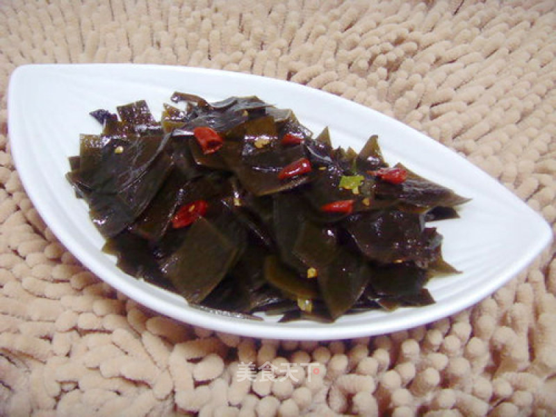 Spicy Fried Kelp. recipe