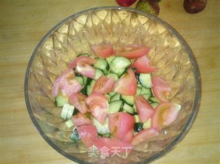 Delicious Yogurt Vegetable and Fruit Salad recipe