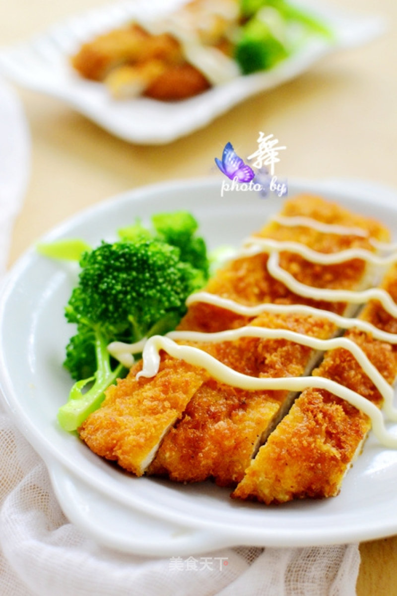 Crispy Chicken Chop-crispy on The Outside and Tender on The Inside