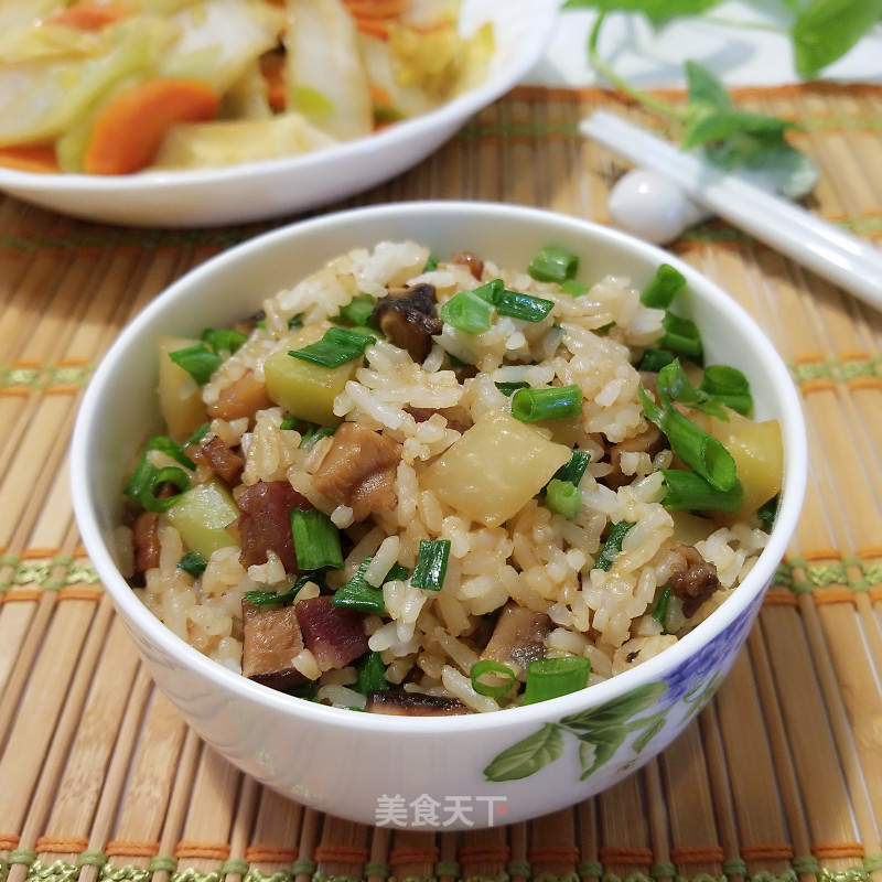Vegetable and Fruit Rice (oiled Rice) recipe