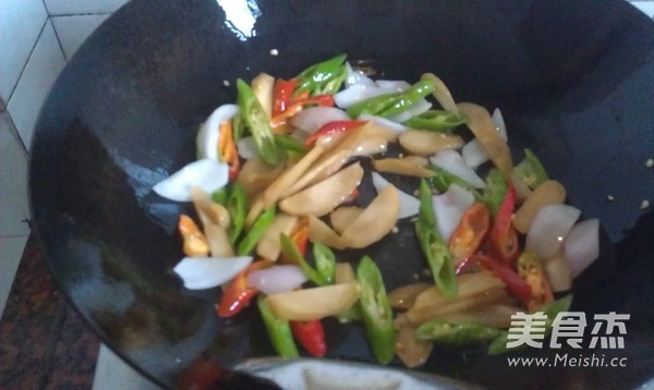 Double Pepper Fresh Squid recipe