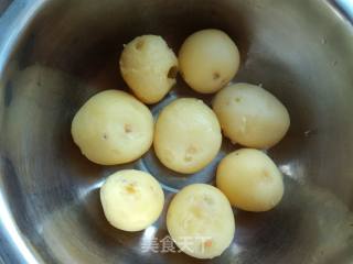 Pan-fried Baby Potatoes recipe