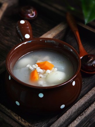 Horseshoe, Winter Melon, Barley, Duck Soup recipe