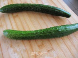 Cucumber Mixed with Egg Shreds recipe