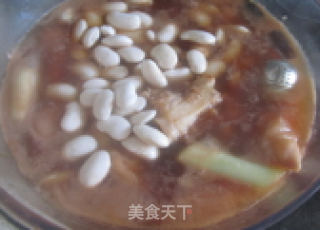 Kidney Bean Stewed Hoof Flower recipe