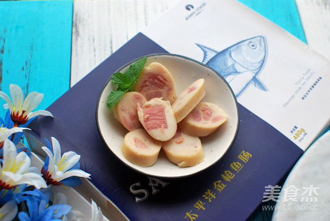 Steamed Egg with Tuna Intestines recipe