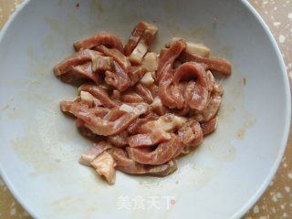 Fried Pork with Beans recipe