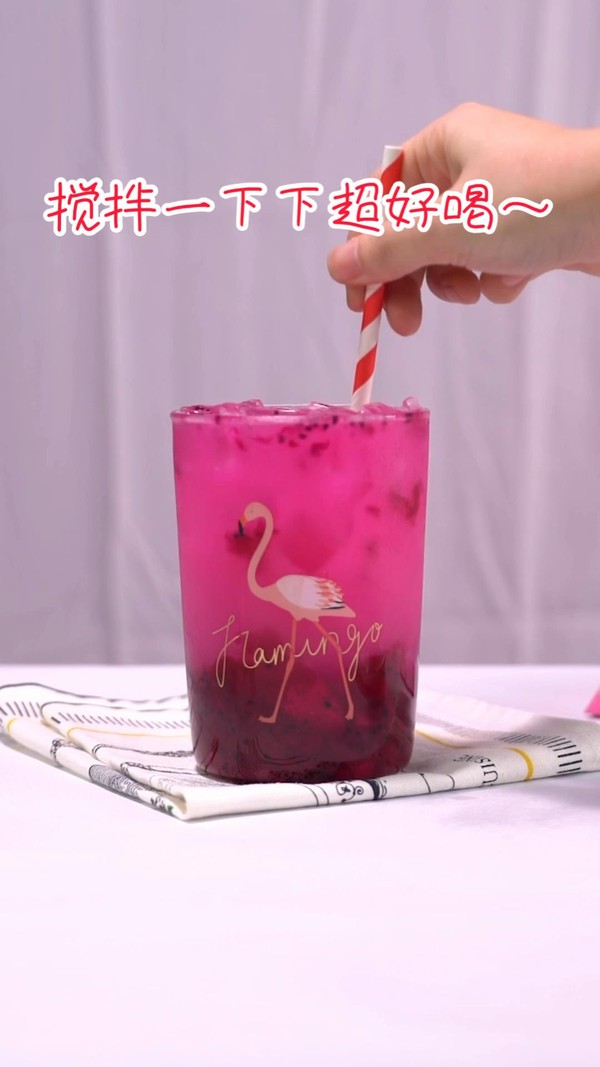 How to Make Dragon Fruit Sparkling Water recipe