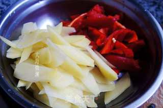 Green Pepper Potato Chips recipe