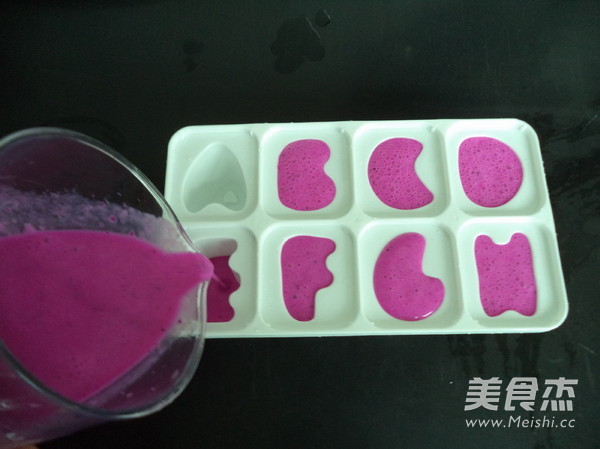 Dragon Fruit Milk Stick recipe