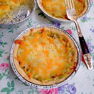 Avocado Bacon Cheese Pie recipe