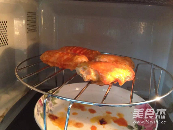 Microwave Version of Fried Chicken Wings recipe