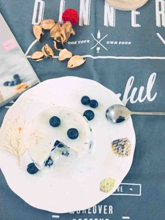 Vanilla Blueberry Pudding recipe