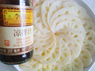 Red Lotus Root Slices recipe