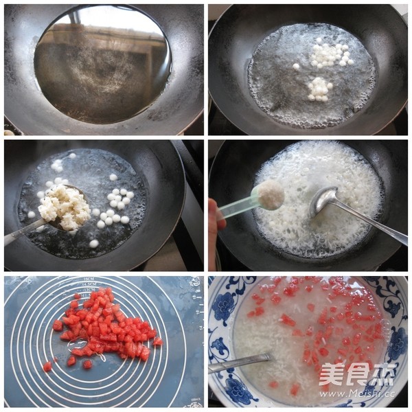 Watermelon Rice Wine Glutinous Rice Balls recipe