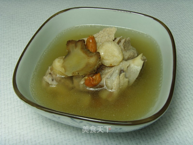 American Ginseng Tian Qi Pork Soup recipe