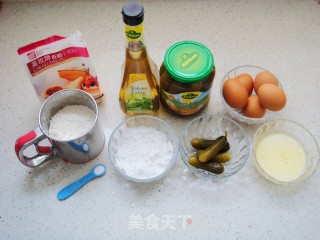 Vanilla Cucumber Chiffon Cake recipe