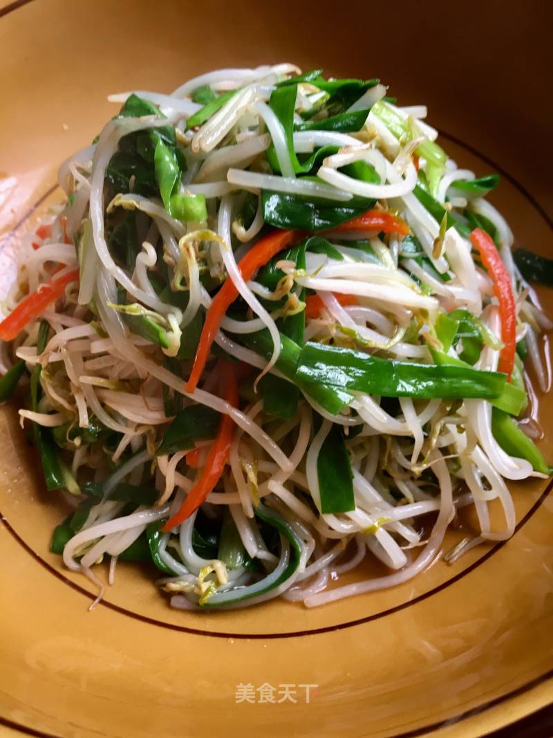 Vegetarian Fried Bean Sprouts recipe
