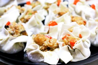 Homemade Glutinous Rice Siu Mai recipe