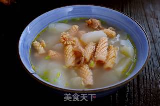 White Radish Squid Soup recipe