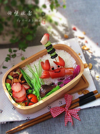 Little Crab Fun Bento recipe