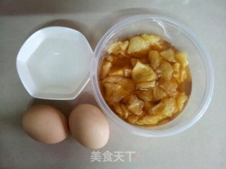 Caramelized Pineapple Steamed Egg recipe