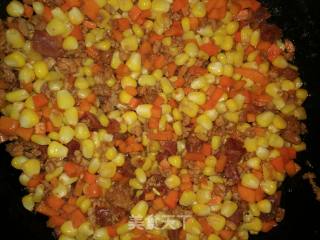Stir-fried Corn Kernels with Carrots recipe