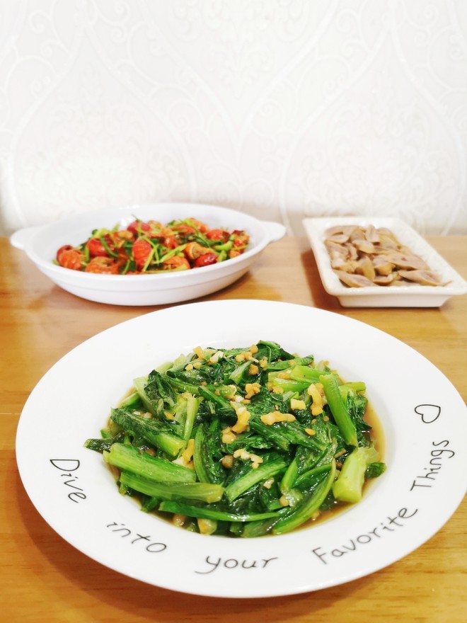 Garlic Lettuce recipe