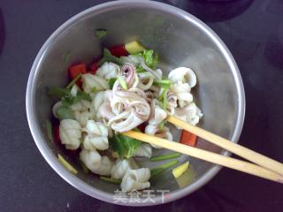Squid with Wasabi recipe