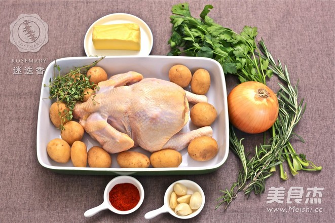 Bavarian Roast Chicken-rosemary recipe