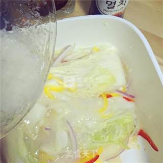 Korean White Kimchi recipe