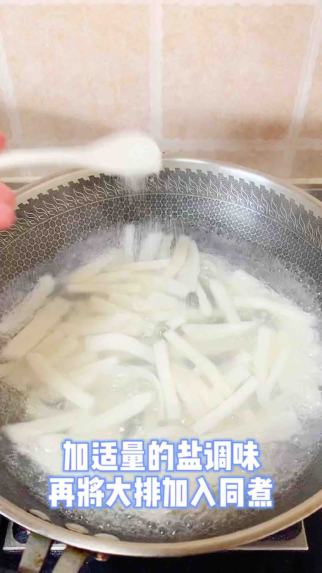Big Rib Soup Rice Cake recipe