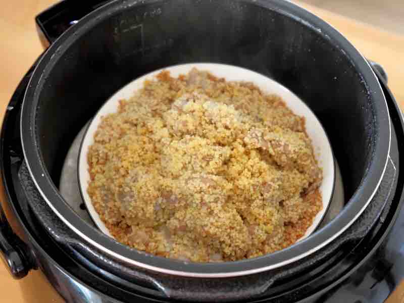 Millet Steamed Ribs recipe