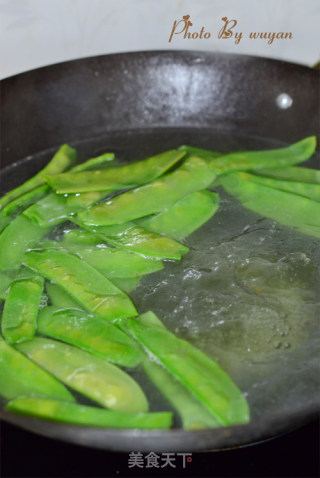 【stir-fried Snow Peas】 recipe