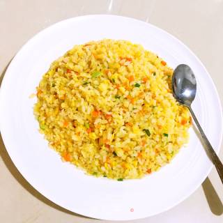 Fried Rice with Scallion Oil and Egg recipe