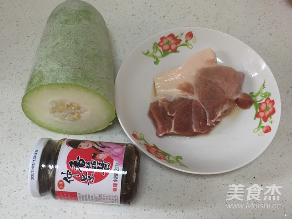 Roast Pork with Winter Melon Sauce recipe