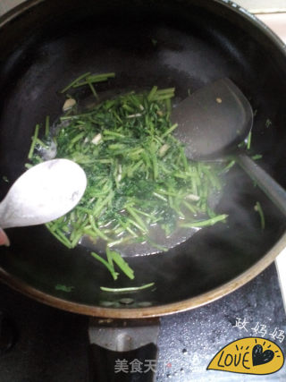 Garlic Chrysanthemum recipe