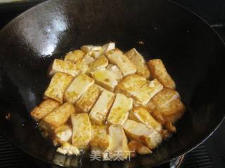 Stewed Tofu with Meatballs and Shrimp recipe