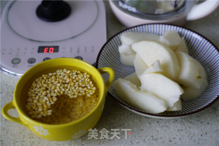 Mung Bean Pear Tea recipe