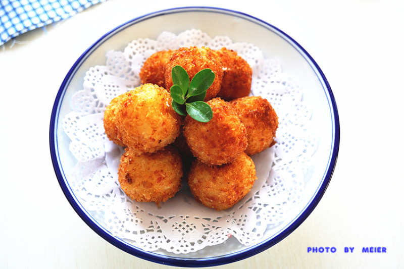 #trust之美#[crispy Fried Potato Balls] recipe