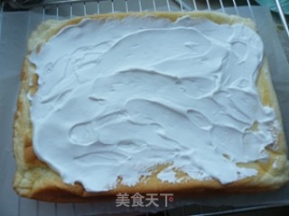 Cream Cake Roll recipe