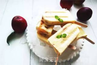 Creamy Yellow Peach Popsicle recipe