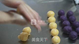#aca烤明星大赛#little Chicken Roasted Fruit recipe