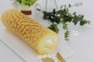 Golden Tiger Skin Cake Roll recipe