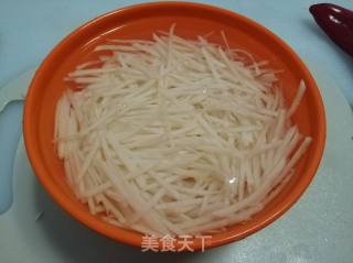 Vinegar Shredded Potatoes recipe