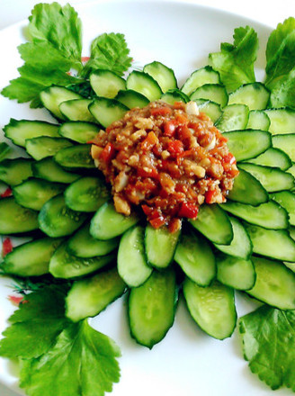 What A Beautiful Flower---cold Cucumber recipe