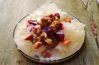 Tremella Beef Intestine Fruit Salad recipe