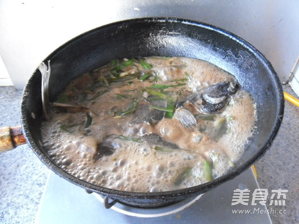 Braised Fish with Scallions recipe