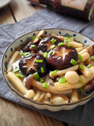 Mushrooms in Oyster Sauce recipe